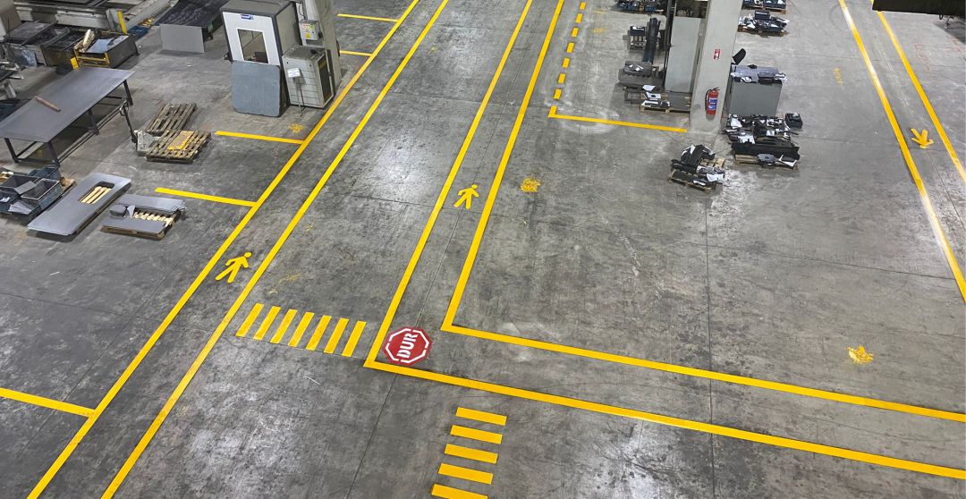 Fabrika Yol Çizgisi Boyama Hizmeti